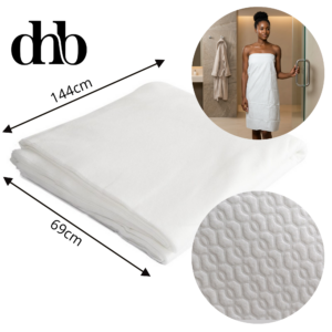 DHB 144x69 BIO-ECO AIRLAID SHOWER Towel Disposable