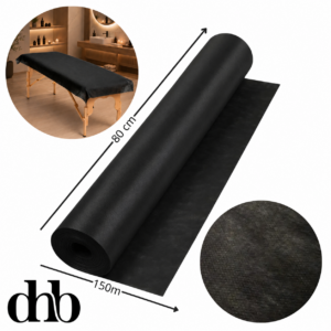 DHB 80cm/150M BLACK Economic Cosmetic bed sheet roll (Kopia)